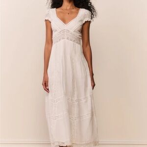Loveshackfancy Suvi Heritage Midi Dress